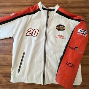 Vintage Tony Stewart Wilsons Leather NASCAR Jacket